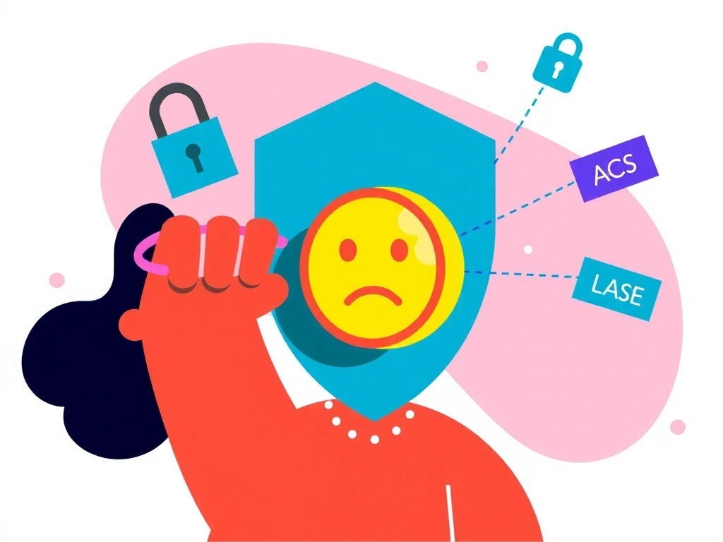 Illustration of a person holding a large digital key, symbolizing data access and control